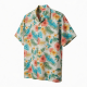 Men's 3-5 Pack Hawaiian Shirt Summer Beach Palm Tree Floral Short Sleeve Shirts