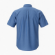Men's Short Sleeve Collar Blue Extra