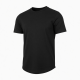 Men's Short Sleeve T-Shirt Drop Cut, Black