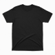Men's Graphic Black Crew Neck Short Sleeve T-Shirt