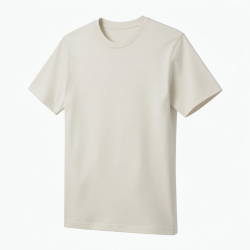 Men's Short Sleeve Ivory T-Shirt
