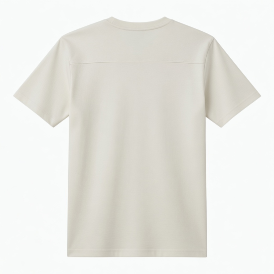 Men's Short Sleeve Ivory T-Shirt