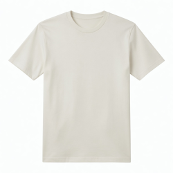 Men's Short Sleeve Ivory T-Shirt